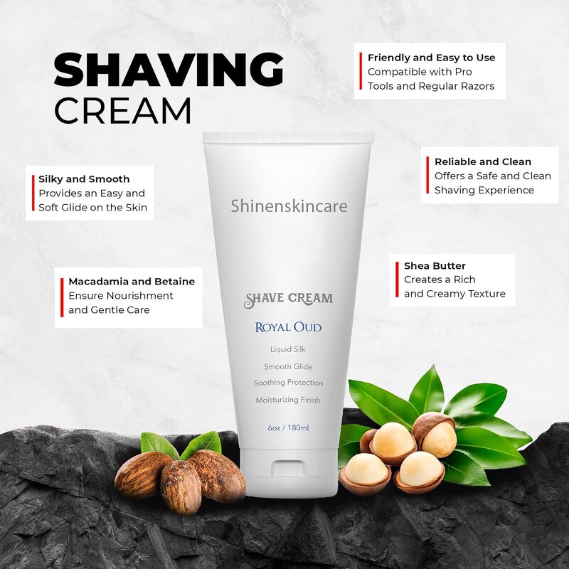 Beard Shaving Cream Manufacturer - OEM Private Label Vitamin C Moisturizing