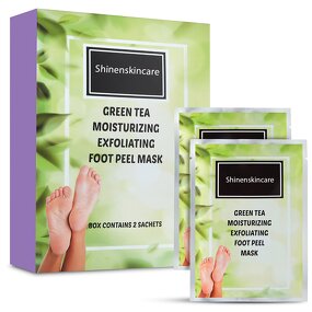 Exfoliation Peel Foot Mask Factory - OEM Green Tea Moisturizing Glycolic