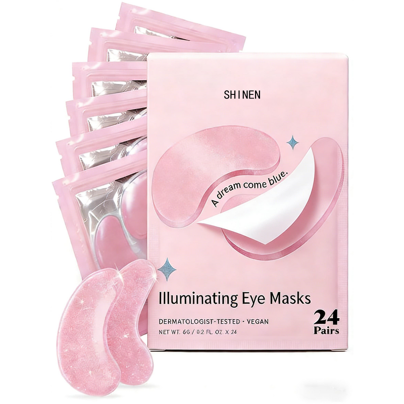 Vitamin C Eye Mask Patches Factory - OEM Private Label Vitamin C Hydrating