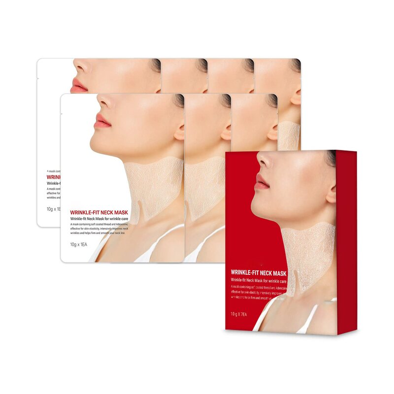 Chin-Up Lifting Neck Mask Factory - OEM Collagen Face Neck Jelly Mask