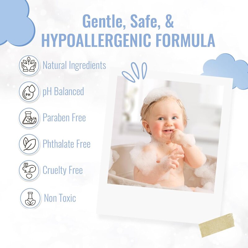 Baby Wash Shampoo Manufacturer - OEM OEM Korean Natural 2 in 1