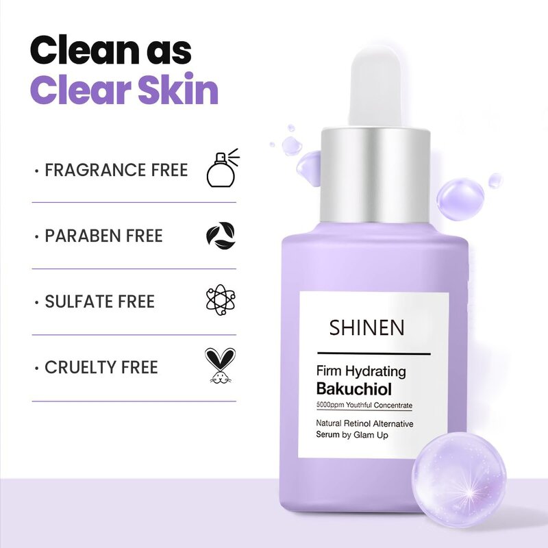 Bakuchiol Peptides Serum Factory - OEM Private Label Vegan Face Serum