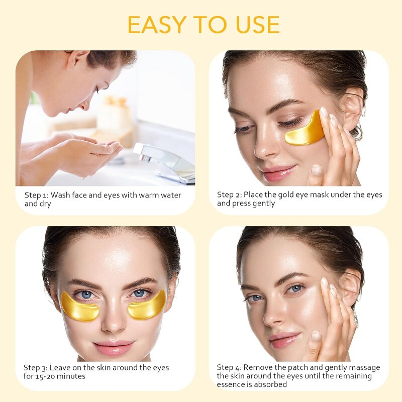 Collagen Eye Patch Mask Factory - OEM Best Selling Organic Gold