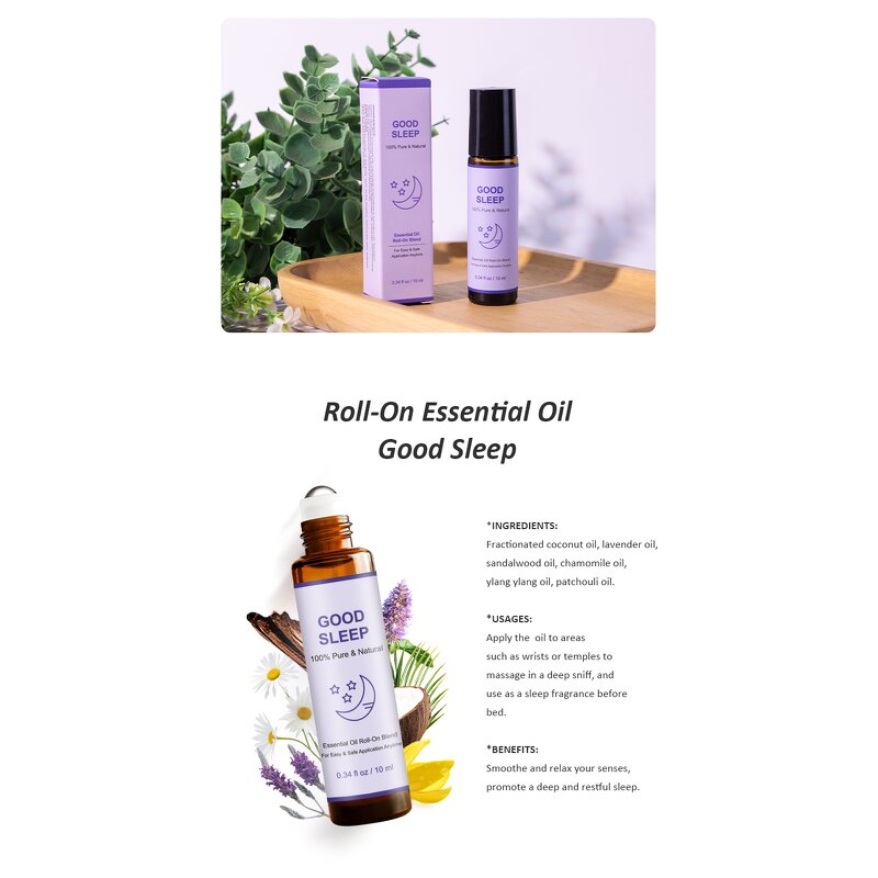 Roll On Oil Supplier - Private Label Organic Therapeutic 10ml