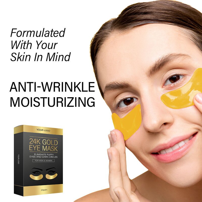 Under Eye Patches Factory - Private Label 24k Golden Dark Circles