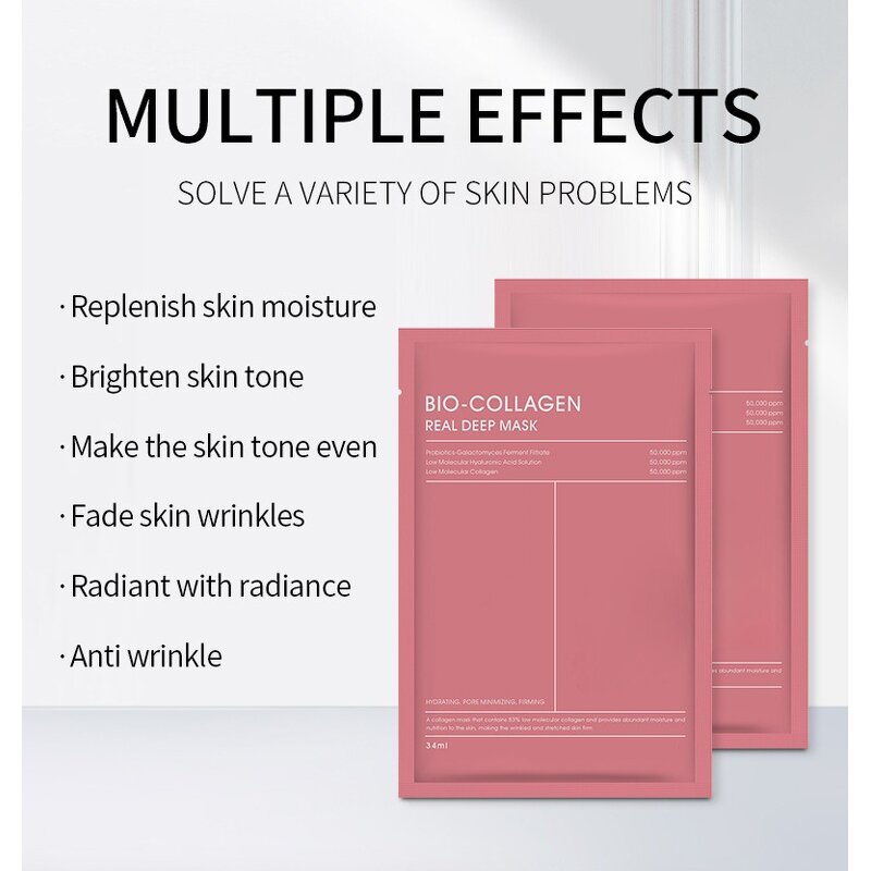 Facial Mask Supplier - Custom Crystal 24k Gold Glycerin Revitalizing