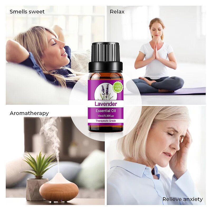 Essential Oil Factory - Custom Label No MOQ Lemongrass Lavender