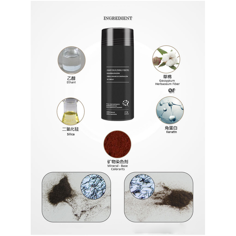 Hair Fiber Manufacturer - Private Label Custom 10 Colors Touch Up