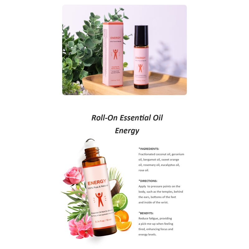 Roll On Oil Supplier - Private Label Organic Therapeutic 10ml