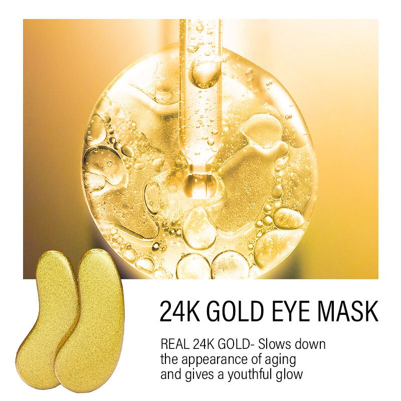 Under Eye Mask Manufacturer - Custom Small Quantity Gold Anti Aging