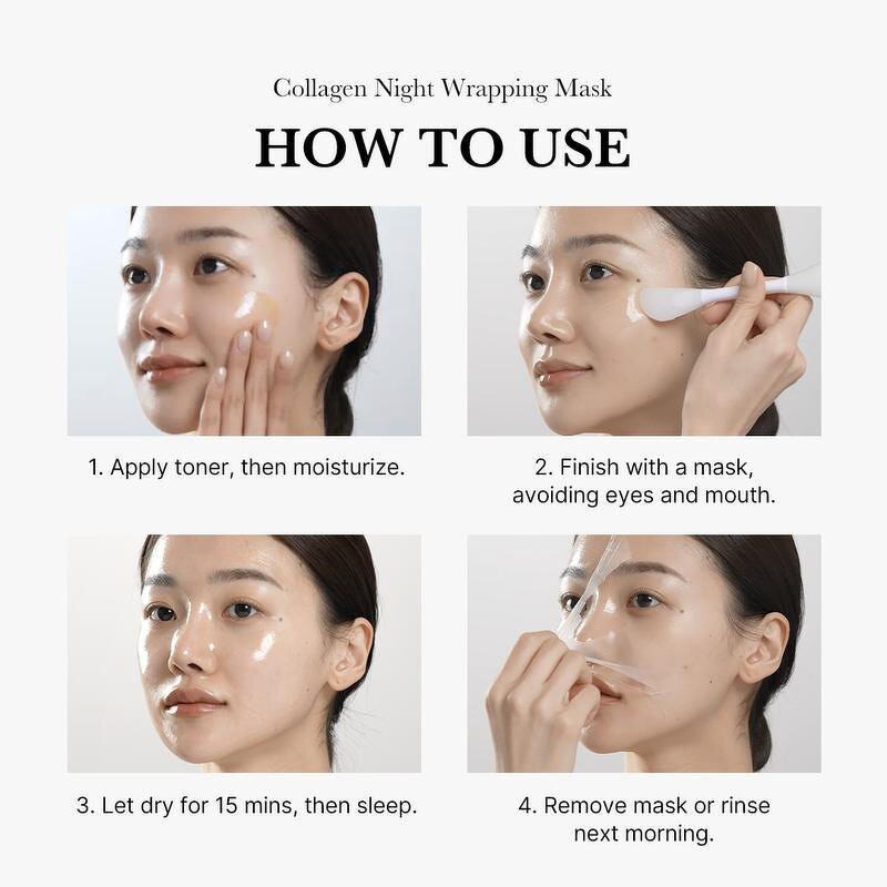 Peel Off Mask Factory - In-stock Collagen Overnight Anti Wrinkle