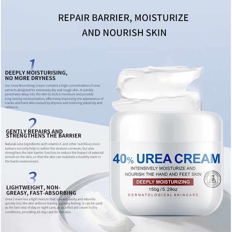 Urea Cream Manufacturer - Private Label 40% Intensive Softening