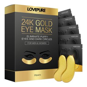 Under Eye Mask Manufacturer - Custom Small Quantity Gold Anti Aging