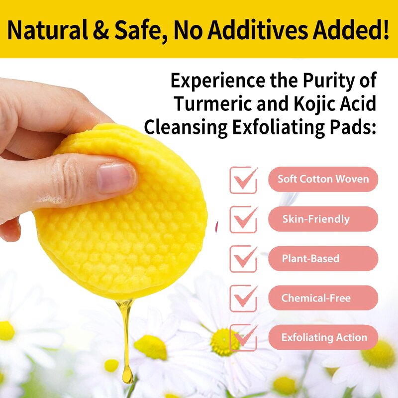 Cleansing Pad Factory - Private Label Kojic Acid Turmeric