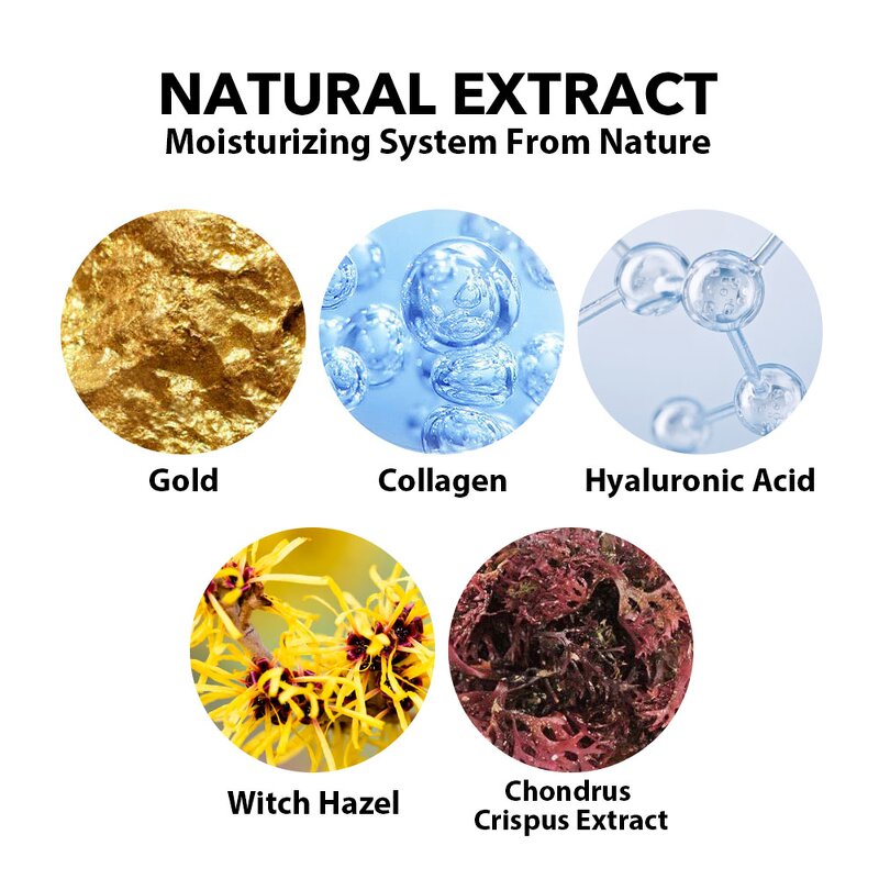 Golden Eye Patch Supplier - Wholesale Nourishing 24k Moisturizing