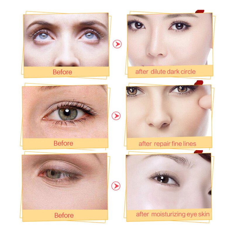 Gel Eye Mask Manufacturer - Factory 24k Gold Popular Herbal Ingredient