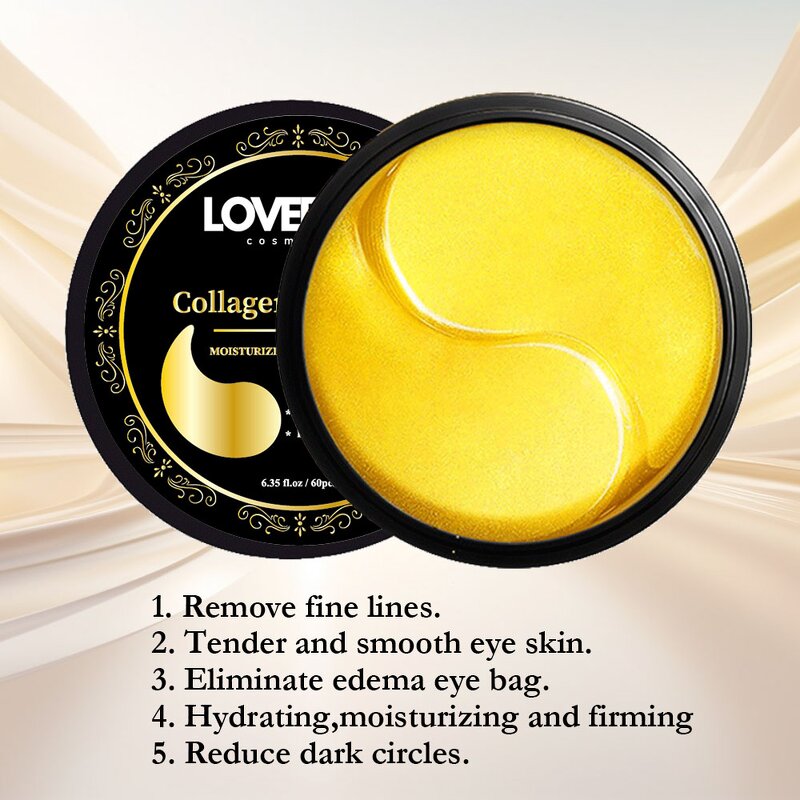 Eye Patch Supplier - Private Label Low MOQ 24k Collagen Gel