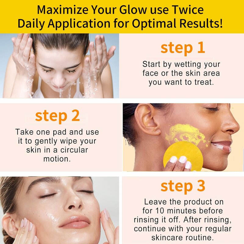 Cleansing Pad Factory - Private Label Kojic Acid Turmeric