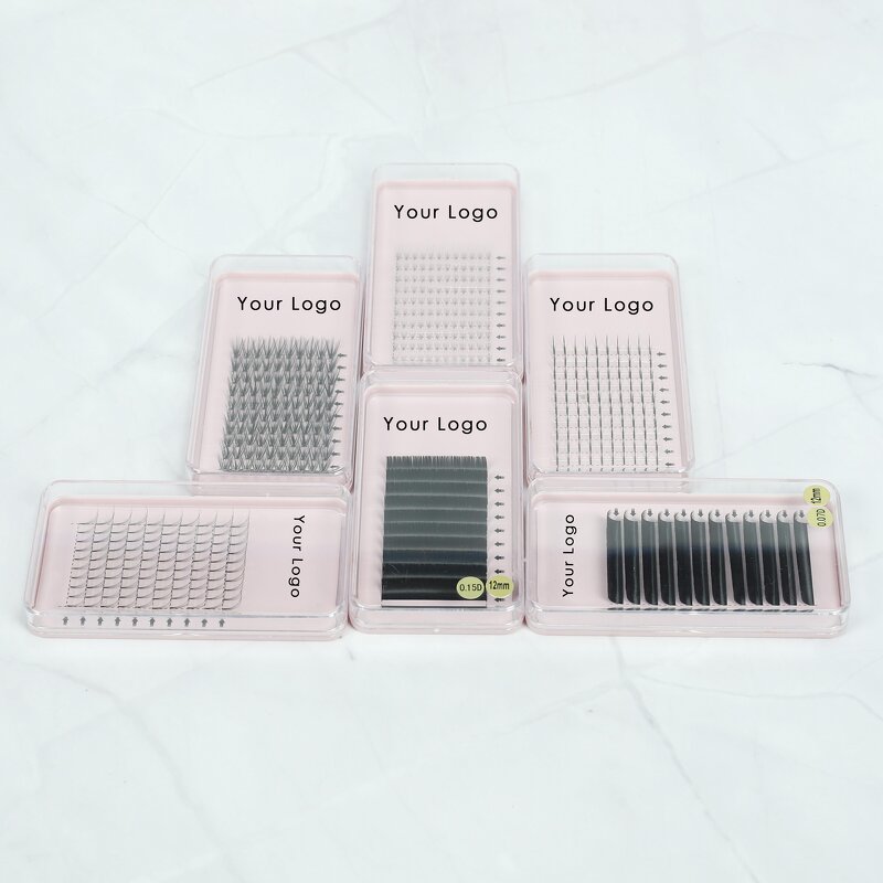 Hand Made False Eyelash Factory - OEM Volume Individual Private Label