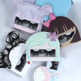 False Eyelashes Factory - OEM 3D Faux Mink Dramatic Natural PBT