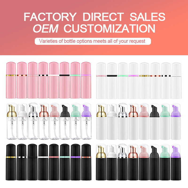 Eyelash Cleanser Factory - OEM 60ml Eyelid Foaming Clean Extensions