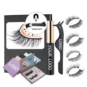 Magnetic Lashes Manufacturer - OEM Custom Natural Long Vegan Magnet Set