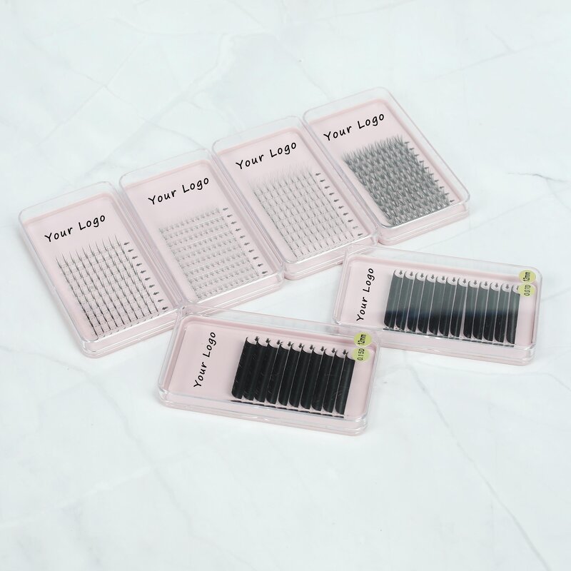 Hand Made False Eyelash Factory - OEM Volume Individual Private Label