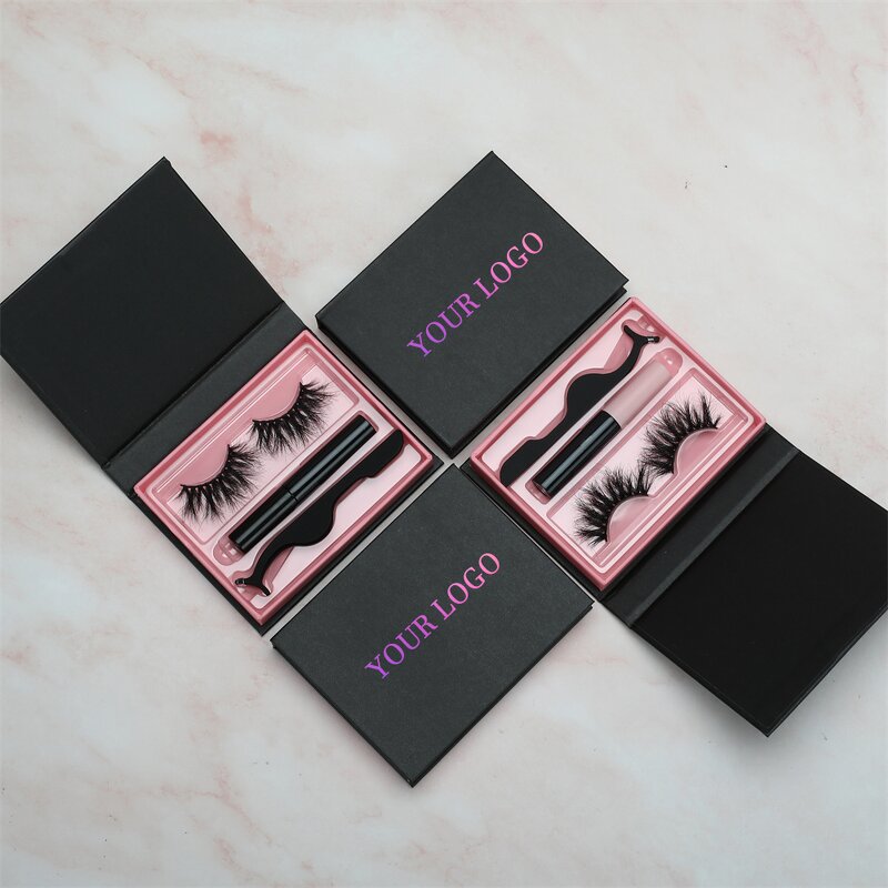 3D Faux Mink Lashes Factory - OEM Wispies Fluffies Drama Natural Long