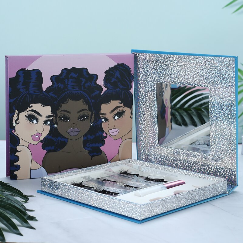 3d Magnetic Eyelashes Factory - OEM Wholesale 5 Magnet Private Label