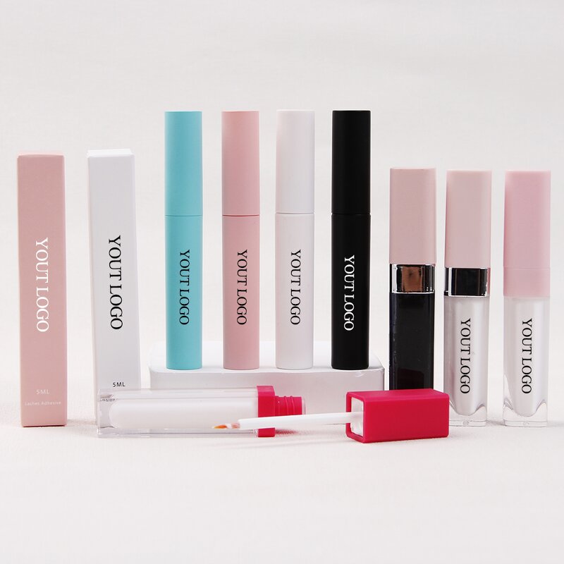 Free Eyelash Glue Manufacturer - OEM Waterproof Custom Logo Latex Cream