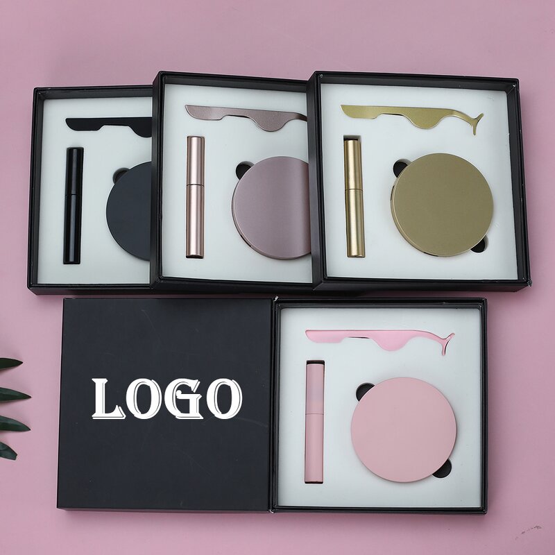 Cruelty Free Magnetic Lashes Supplier - OEM Mink 3d with Eyeliner Wholesale