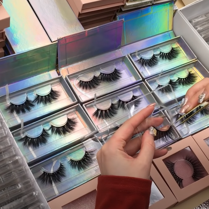 False Eyelashes Factory - OEM Natural Dramatic Volume Fake Lashes