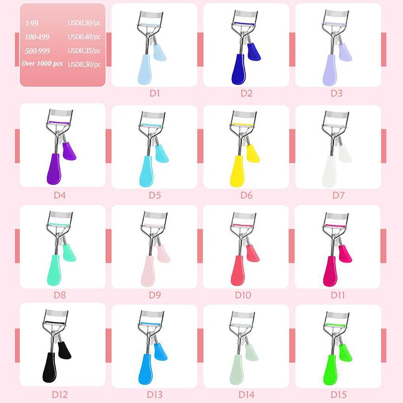 Eyelash Curlers Factory - OEM Come With 6PCS Refills Superior Curling