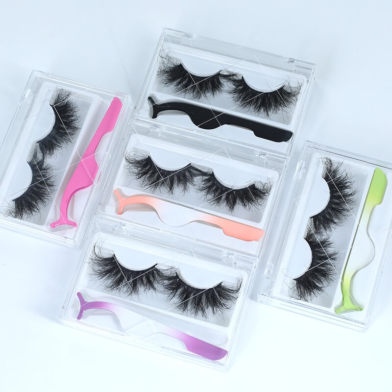 3D Faux Mink Lashes Factory - OEM Wispies Fluffies Drama Natural Long