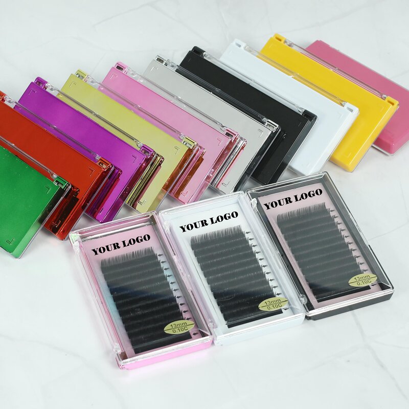 Hand Made False Eyelash Factory - OEM Volume Individual Private Label