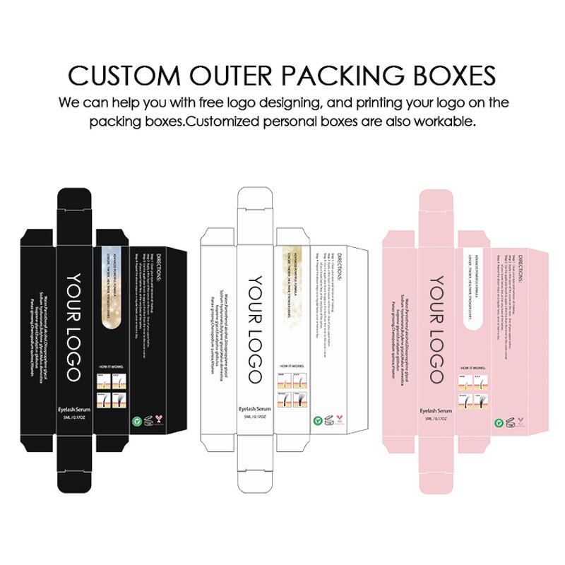 Eyelash Growth Serum Manufacturer - OEM Oil Free with Collagen Biotin