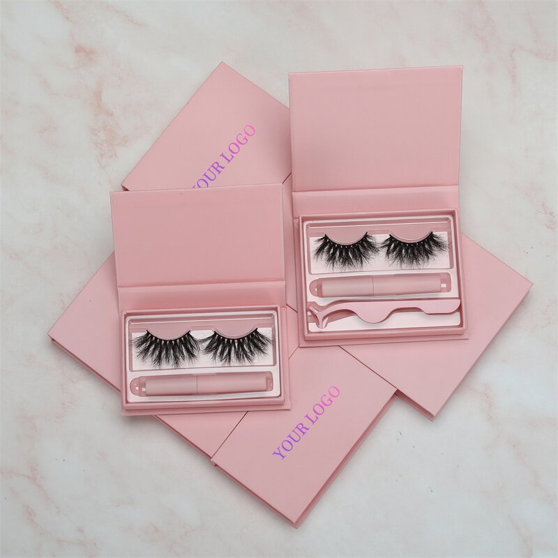 3D Faux Mink Lashes Factory - OEM Wispies Fluffies Drama Natural Long