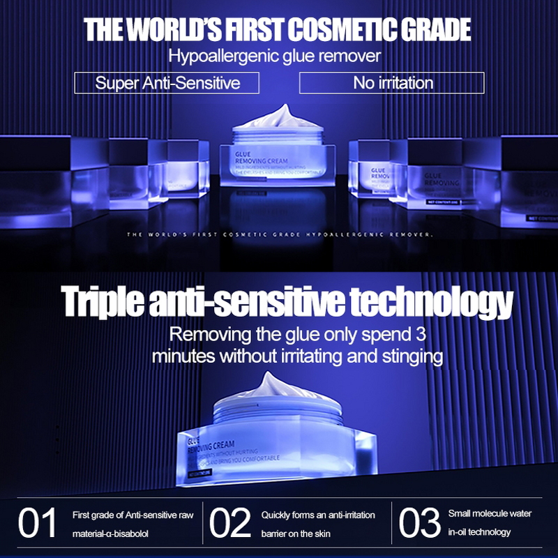 Eyelash Glue Remover Manufacturer - OEM Cream Fast Dissolution Low