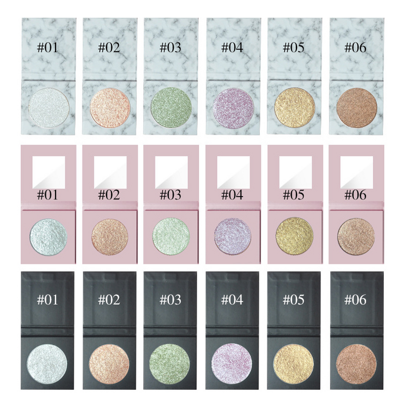Highlighter Palette Manufacturer - OEM Shimmer Contour Powder Brighten