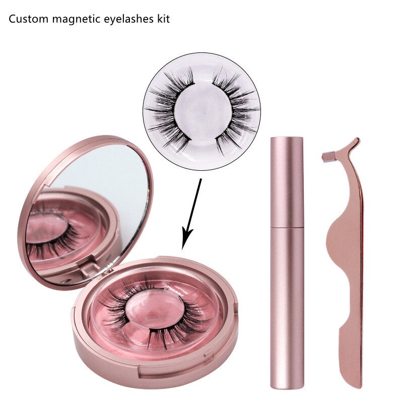 Magnetic False Eyelashes Factory - OEM Natural 5 Magnet 3D Lasting