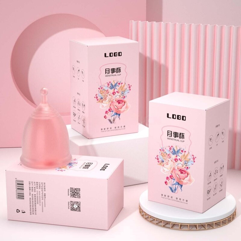 Sanitary Pad Box Manufacturer - OEM Paper Boxes for Menstrual Cup