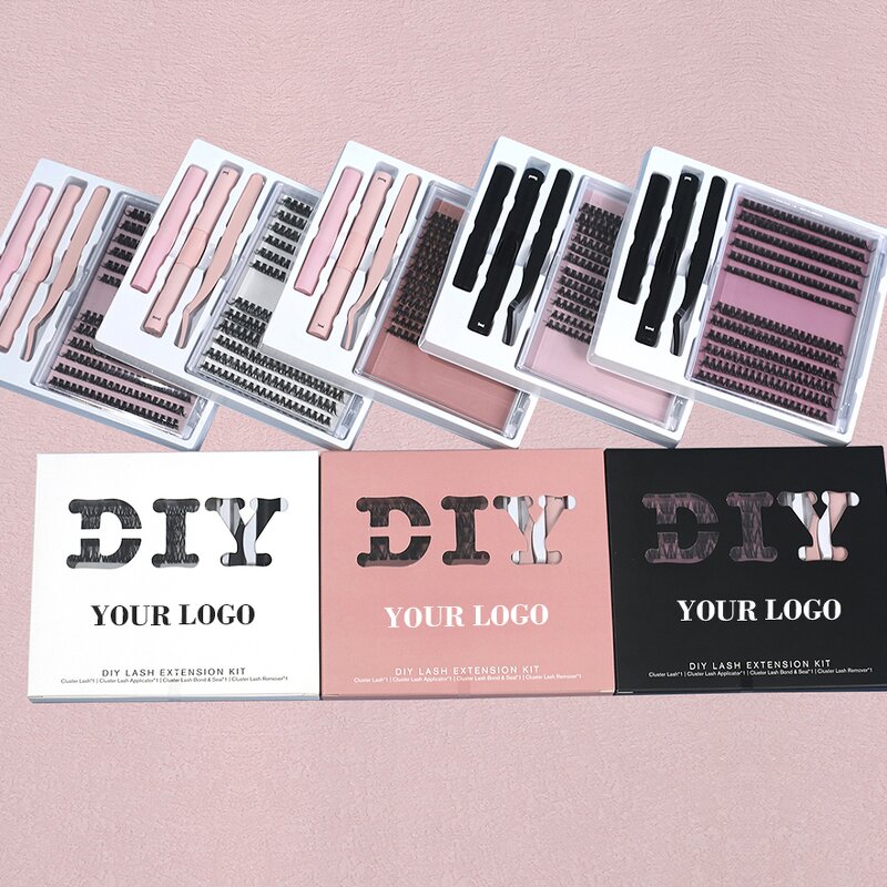 Cluster Lashes Manufacturer - OEM DIY Individual Natural Lash Extension