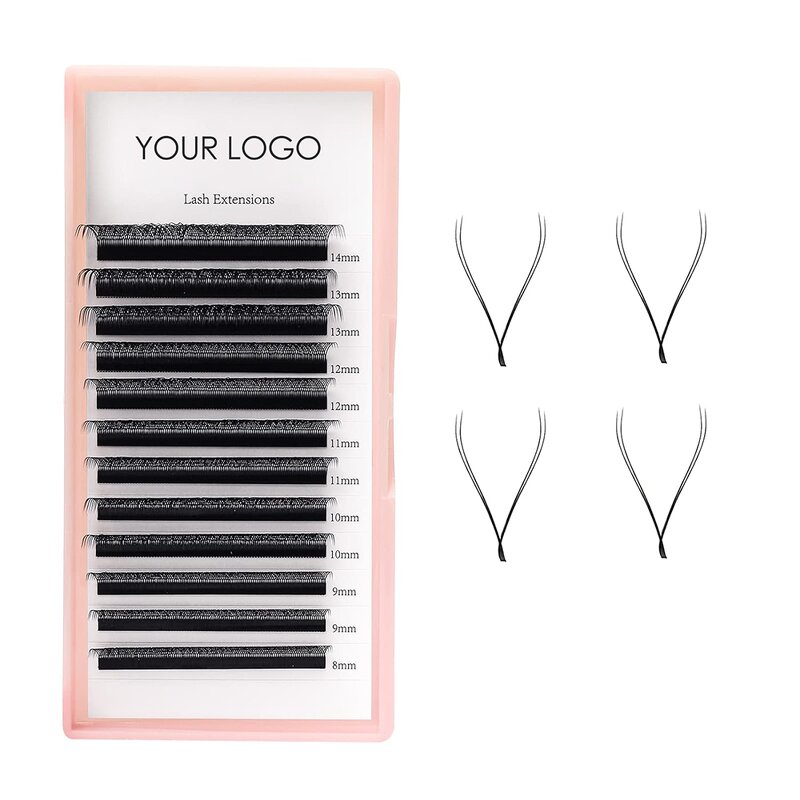 Y-Shape Lashes Factory - OEM Faux Mink Russian Volume Extensions