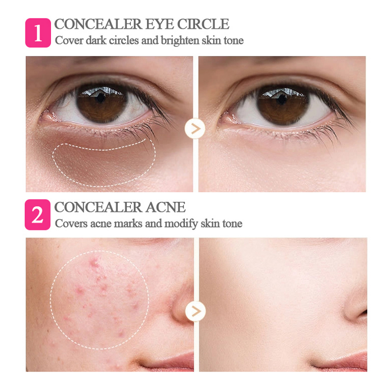 Cream Concealer Factory - OEM Matte Finish High Coverage for Under