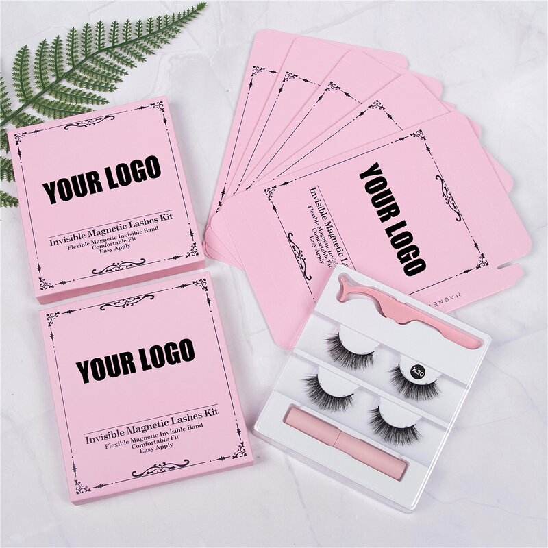Magnetic Lashes Manufacturer - OEM Custom Natural Long Vegan Magnet Set