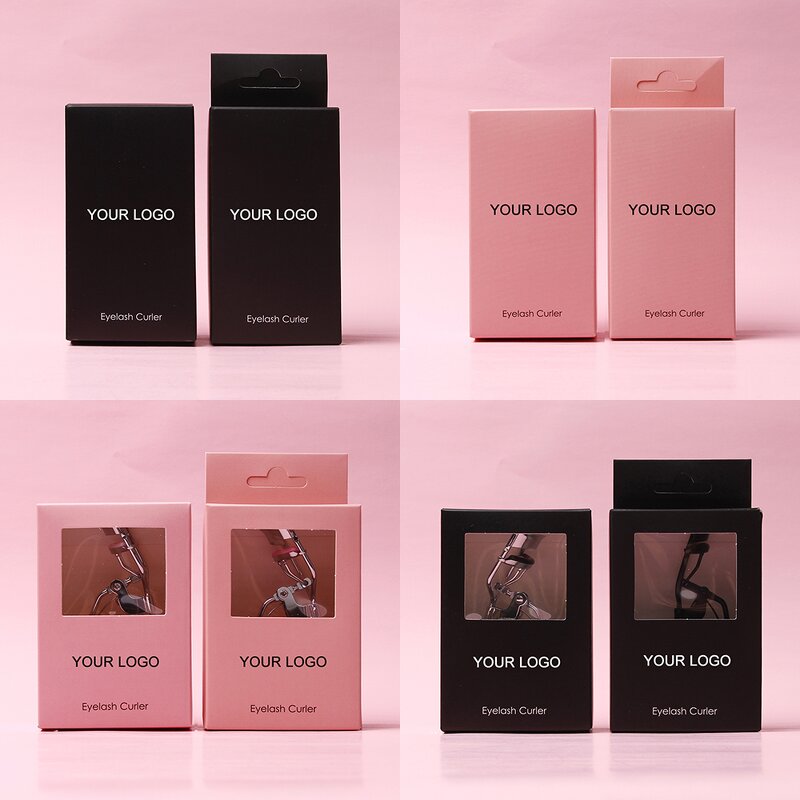 Eyelash Curler Set Supplier - OEM 2024 New Mini pink Gold With Packaging