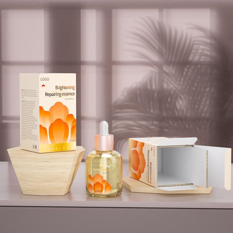 Lotion Cosmetic Box Factory - OEM for Face Cream Essence Toner