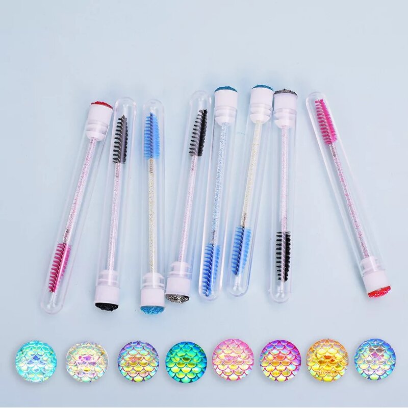 Disposable Lash Wand Supplier - OEM Wholesale Crystal Double Diamond Tube