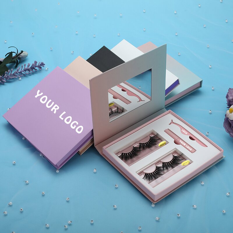 Magnetic Eyelashes Manufacturer - OEM 2 Pairs 5 Magnets Reusable