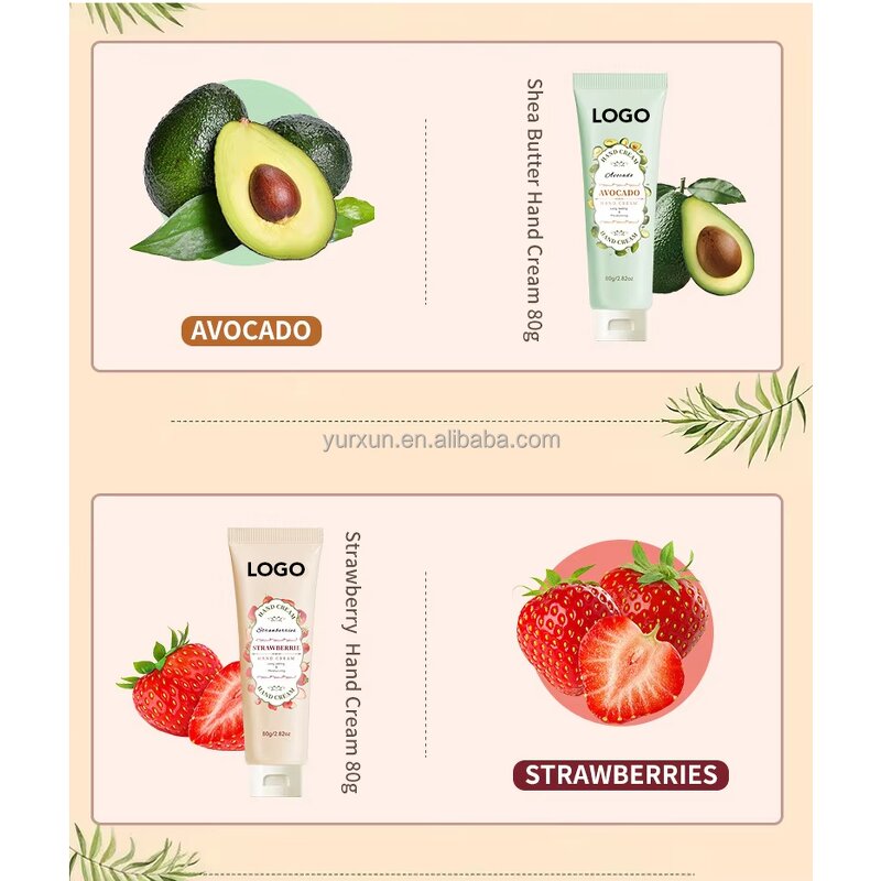 Hand Cream Supplier - 30g Full English Fruit Avocado Milk Herbal